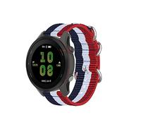 Tyogeephy Remplacement Bracelets pour Garmin Forerunner 255S/Forerunner 255S music, 18mm Nylon Bracelets pour Forerunner 255S/Forerunner 255S music