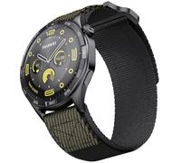 Tyogeephy Sangle Velcro en Nylon pour Garmin Fenix 6/7/8, Epix 2 Pro & Forerunner 955/965 - 20/22mm QuickFit, Respirant & Réglable