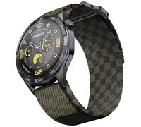 Tyogeephy Sangle Velcro en Nylon pour Garmin Fenix 6/7/8, Epix 2 Pro & Forerunner 955/965 - 20/22mm QuickFit, Respirant & Réglable