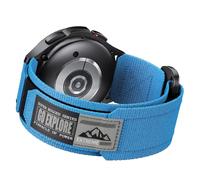 Tyogeephy Sangle Velcro en Nylon pour Garmin Fenix 6/7/8, Epix 2 Pro & Forerunner 955/965 - 20/22mm QuickFit, Respirant & Réglable