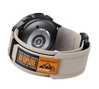 Tyogeephy Sangle Velcro en Nylon pour Garmin Fenix 6/7/8, Epix 2 Pro & Forerunner 955/965 - 20/22mm QuickFit, Respirant & Réglable