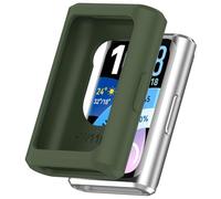 Tyogeephy Silicone Coque pour Huawei Band 11/11 NFC, Doux TPU Bumper Case avec Protecteur d'écran, Ultra Mince Étui de Protection Couverture Complète Cover pour 11/11 NFC