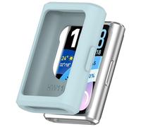 Tyogeephy Silicone Coque pour Huawei Band 11/11 NFC, Doux TPU Bumper Case avec Protecteur d'écran, Ultra Mince Étui de Protection Couverture Complète Cover pour 11/11 NFC