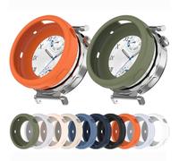 Tyogeephy Silicone Coque pour Huawei Watch GT5 46mm/GT5 Pro 46mm, Doux TPU Bumper Case avec Protecteur d'écran, Ultra Mince Étui de Protection Couverture Complète Cover pour HW Watch GT4 46mm