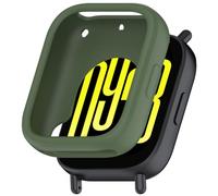 Tyogeephy Silicone Coque pour Redmi Watch 5 Active, Doux TPU Bumper Case avec Protecteur d'écran, Ultra Mince Étui de Protection Couverture Complète Cover pour 5 Active