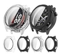 Tyogeephy Verre Trempé Protecteur d'Écran pour Honor watch 6 & 6 plus - Antirayures, HD Clair, Installation Bubble-Free
