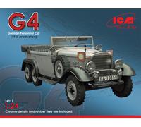 Typ G4 (1935 Production), German Personnel Voiture 1:24 Plastique Model Kit Icm