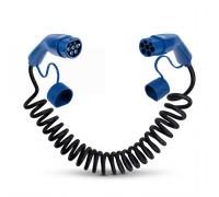 Type 2 | mode 3 | 16A | 11kW | câble de recharge spirale |