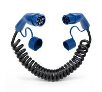 Type 2 | mode 3 | 32a | 22kW | câble de recharge spirale |