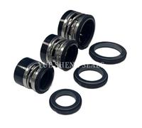 Type 2100-2-50, TJ-0500, T2102-50, joints mécaniques à soufflet en élastomère J-Crane d7-70 mm (matériau: SiC/CA/FKM, CER/CAR/NBR)(NBR CA CE)