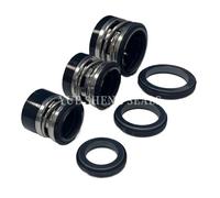 Type 2100-2-80, TJ-0800, T2102-80, joints mécaniques à soufflet en élastomère J-Crane d7-105 mm (matériau: SiC/CA/FKM, CER/CAR/NBR)(FKM SIC SIC)