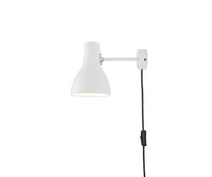 Type 75 Applique Murale Avec Câble Apline Blanc