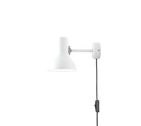 Type 75 Mini Applique Murale Avec Câble Apline Blanc
