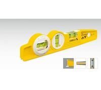 Stabila Niveau à bulle Torpedo Type 81 SV REM W360 16670 - 25 cm 0,5 mm/m