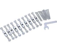 Type 86 Junction Box Repairer Tool Strut Bolt Wrench Wall Switch Outlet Repair Fastener Set 86 Metal Strut