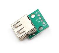 Type A Femelle USB-Dip 2.54 mm PCB Connecteur Carte Mère Connecteur Socket ConnecteurDesign Durable