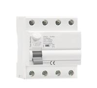 Type A RCD Residual Current Circuit Breaker ELCB 3P+N 40A 63A Detect Pulsating DC Residual Current, Pièces(4P 40A,300mA)