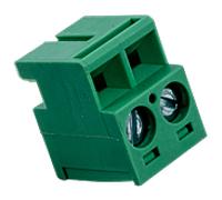 Type à vis de borne enfichable Wolf . 2746398 pour RM5 GN 2 pôles