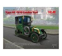 ICM – Kit de modélisme Type AG 1910 London Taxi – 1:24 – Plastique