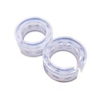 Type B 39mm blanc voiture caoutchouc Protection universelle amortisseur ressort pare-chocs tampon puissance coussin adapté for Toyota for VW for BMW for