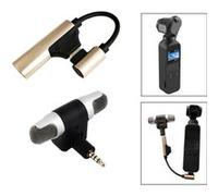Type C à 3,5 mm adaptateur audio externe Microphone sans fil pour DJI Osmo Pocket G