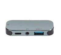Type C C Hub 5 en 1 Pd 10 Gbit/S Charge Hot Swappable USB Hub pour OS X Alliage D'ALISE Aluminum