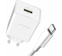 Type C Charger With Usb C Cable - Powerful 3.1 18w Plug Compatible Samsung Galaxy A51 A71 A52 5g A50 A20e A20 A30s A30 M20 M30s, Huawei, Vivo, Xiaomi¿