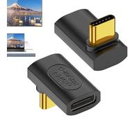 Type C convertisseur vidéo haute puissance adaptateur USB Type-C Power Booster Extension Dongle Type C Data Extender Convertisseur Type-C Adaptateur de Voyage Transmission Vidéo 8K Haute Has