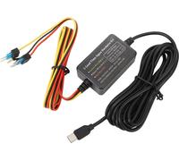 Type C Dash Cam Kit fil dur 12V -30 V à 5 V Câble d'alimentation de caméra pour GPS -Détecteurs de radars d'alimentation