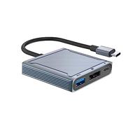 Type-C Display Port HUB Station d'accueil DP1.4+ PD100W 5Gbps Fast Charging Extender USB Adapter DP7680x4320