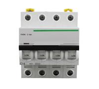 Type C du mini disjoncteur MCB Acti 9 de vide d'IC65N 4P C16A A9F18416