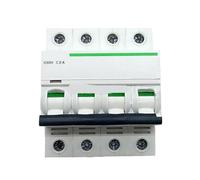 Type C du mini disjoncteur MCB Acti 9 de vide d'IC65N 4P C2A A9F18402