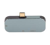 Type C Hub Mini HUB Type C Hub Hot Swappable 5 in 1 PD Charging 10Gbps 100W 3.5 Headphone Port Design USB C Hub for Win for Android for OS X