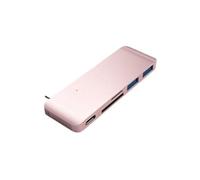 Type-C Pass Through USB Hub with USB-C Charging Port - Concentrateur (hub) - 2 x SuperSpeed USB 3.0 + 1 x USB 3.0 SuperSpeed (charge) - de bureau