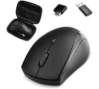 Type C souris sans fil, USB C Gaming souris sans fil 2,4 G Silent ergonomique avec 3 niveaux de DPI Compatible avec MacBook Pro/Air 2016/2017/2018, Samsung Chromebook, Google Pixelbook, Dell, Plus les périphériques USB C noir