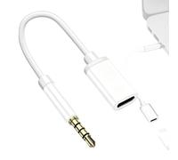 Type C to 3.5mm Headphone Adapter - Audio Converter Cable | Call Support