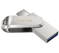 SanDisk Ultra Dual Drive Luxe USB-C 256 Go Clé USB 3.0 256 Go à double connectique USB-C / USB-A