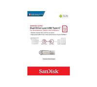 SanDisk Ultra Dual Drive Luxe USB Type-C - 512GB Portable Hard Drive, Silver - SDDDC4-512G-G46