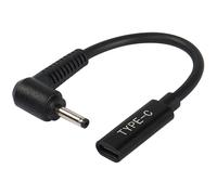 Type C USB-C Female to DC 4x1.7mm Power Plug Cable Charging Adapter for Laptop