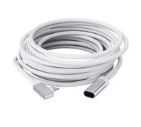 Type câble de remplissage à angle droit flexible-Blanc 8 mètres