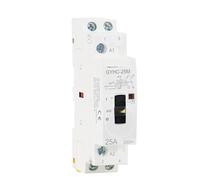 Type contacteur modulaire 2P 16A 20A 25A 2NO ou 2NC 220V, commande manuelle, contacteur domestique, Type Rail Din(2P 16A 2NO M)
