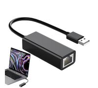 Type CSB C sur l'adaptateur Ethernet-Network, adaptateur de câble LAN haute vitesse, hub de données compact | Accessoires Internet fiables pour ordinateurs portables, voyages d'affaires, éducation