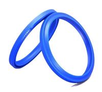Type de cylindre hydraulique, bague d'étanchéité en polyuréthane (PU), joint anti-poussière for arbres de tige de Piston, ID 10-160mm(2pcs,150x163x7 I 9.5mm)