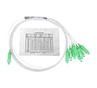 Type de tuyau optique de SM de diviseur de PLC 1x8 avec la basse perte par insertion