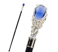 Type Diamant Bâtons de Marche Pliables Légère Antidérapants pour Hommes Femmes Bâtons de Randonnée Confortable Portable Canne de Voyage pour Âgées Blanc 95cm/37.4in