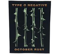 Type O Negative October Rust Unisexe Patch dos multicolore 95% coton, 5% polyester