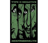 Type O Negative - Poster "4DXFRMBRKLYN", Tissu RO8915 (Taille unique) (Noir/Vert)