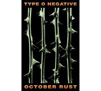 Type O Negative - Poster October Rust, tissu (106 cm x 70 cm) (vert/noir/orange)