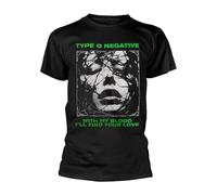 Type O Negative - T-Shirt with My Blood - Adulte (2XL) (Noir/Vert/Blanc)