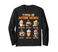 Type of Autumn Drinks Spice Hot Cocoa Sweater Weather Vibes Manche Longue